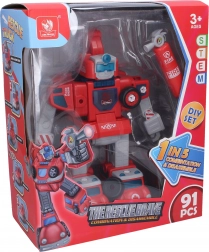 Screw-together auto-robot with effects The Rescue Brave 32 cm