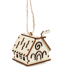 The Magic of Wood small house with waves