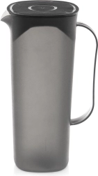 Pichet en plastique avec couvercle 1,8 l – noir