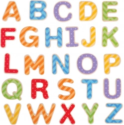 Magnetic Wooden Colorful Alphabet