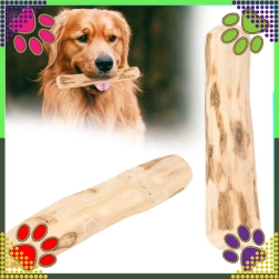 Natural wooden chewing stick for dogs 24 × 3 cm