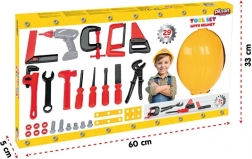 Little Builder Set with Helmet and Tools