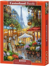 Puzzle 1000 pieces Spring Flowers, Paris