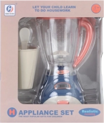 Frullatore giocattolo in plastica a batteria