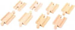 Giunzioni in legno per binari 7 cm (8 pz) BIGJIGS RAIL