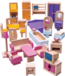 Wooden Furniture for Dollhouses