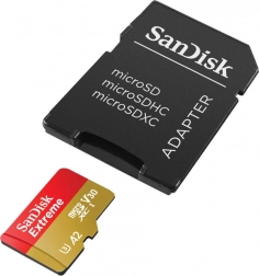 Scheda di memoria SanDisk Extreme microSDXC 128GB