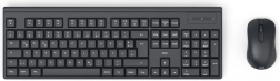 Wireless Keyboard and Mouse Hama WKM-100 Black