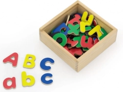 VIGA wooden magnetic letters for learning to write