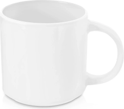 Tasse en porcelaine MONA 330 ml – blanche, seconde qualité