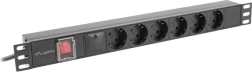 Rack-Stromleiste PDU 19" 1U Lanberg