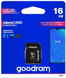 Paměťová karta Goodram microSD 16GB