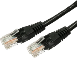 TB Cat 6 RJ45 UTP Patch Cable, 10 m, Black