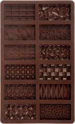 Silikónová forma na čokoládu 27,5 × 17 cm