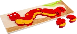 Puzzle di conteggio bruco BIGJIGS TOYS