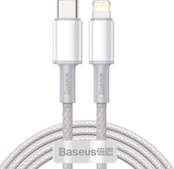 USB-C na Lightning kabel Baseus z visoko gostoto pletenja, 20W, PD, 2m