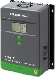 Regolatore di carica solare MPPT 60A con sensore di temperatura, 12V/24V, LCD, Bluetooth, app, per GEL e LiFePO4
