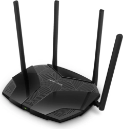 Mercusys MR70X dualband Wi‑Fi 6 router AX1800 (3× LAN, 1× WAN)