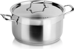 Stainless Steel Pot with Lid ANETT 22 cm, 4.3 l