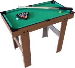 Children's Wooden Pool Table with Accessories
