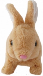 Coniglietto beige a batteria