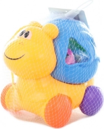 Drvena umetaljka puž za djecu