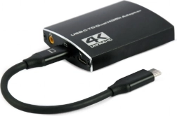 USB-C-adapter til 2x HDMI 4Kx2K lyd