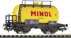 MINOL DR ketelwagen met twee assen, schaal H0