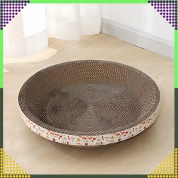 Cardboard Round Scratching Bed for Cats 30 cm