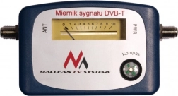 Miernik sygnału dla DVB-T Maclean MCTV-627 do ustawiania anten
