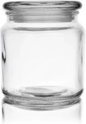 Contenitore in vetro per alimenti 580 ml con coperchio