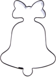Stainless Steel Bell Cookie Cutter 6 cm