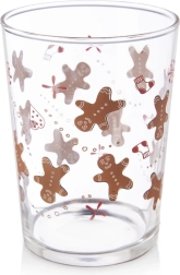 Verre avec motif de pain d’épices 500 ml