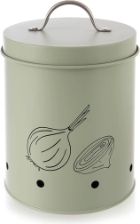 Scatola in metallo verde per verdura e frutta Greenish 2,4 l