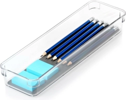 Organizzatore da cassetto in plastica GREY 32,5 × 9 × 4,5 cm