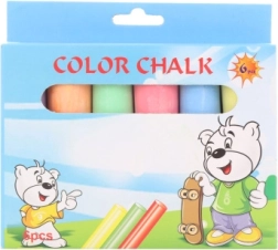 Coloured Chalks for Kids 6 pcs