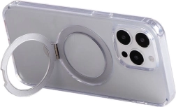 Magnetic case with stand JOYROOM for iPhone 15 – transparent