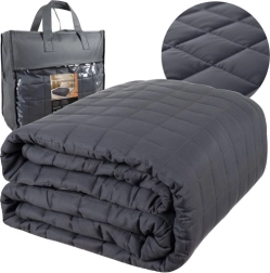 Ruhhy Weighted Blanket 200 × 220 cm 10 kg Grey