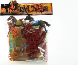 Set Far West – indiani di plastica con accessori