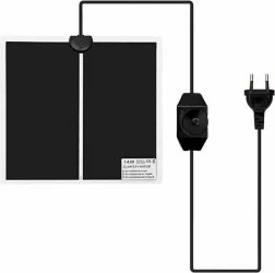 Ag755a tappetino riscaldante 14W 28x28 cm terrario