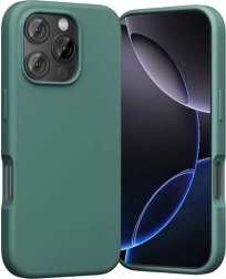 Vention silicone case for iPhone 16 Pro with MagSafe, green