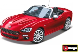 Bburago Fiat 124 Spider rosso 1:24 modello