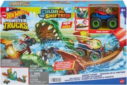 HOT WHEELS MONSTER TRUCKS Color Shifters – set di gioco Mascelle di coccodrillo