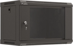 Wandgehäuse Lanberg 19" 6U 540x350 mm Glastür
