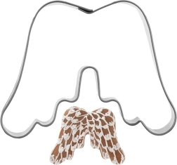 Nerjavno jeklen kalup za piškote krila 11 cm