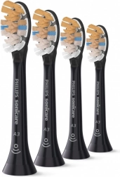nadomestne glave Philips Sonicare A3 All‑in‑One, 4 kosi, črne