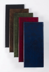 Four-row Business Card Holder Black Gloss