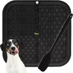 Anti-stress licking mat for dogs Purlov, silicone, 20 × 20 cm