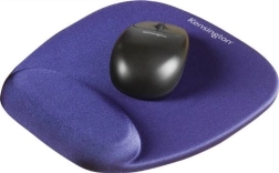 Ergonomic Blue Foam Mouse Pad