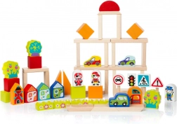 CUBIKA City Transport Wooden Construction Set